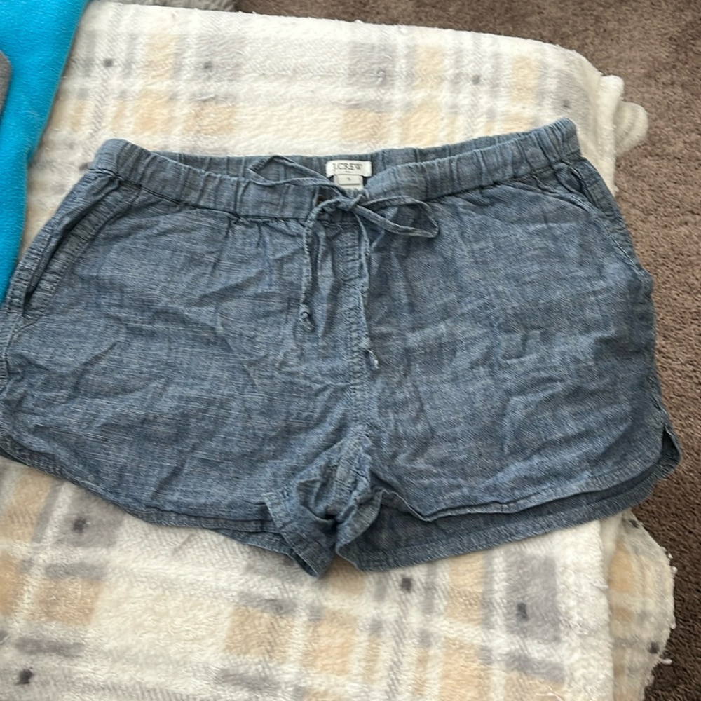 J Crew Faux Denim Women’s Shorts Size S